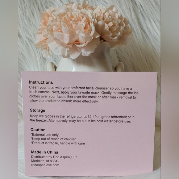 Red Aspen Facial Ice Globe Set - Picture 2 of 4